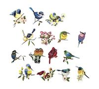 BESPORTBLE 5 Set Panno Da Ricamo A Patch Cucire Sulla Toppa Toppe Decorative Per Abbigliamento Applique Toppe Per Giacche Ricamato Cerotti Materiale Filo Da Ricamo 15 Pezzi * 5