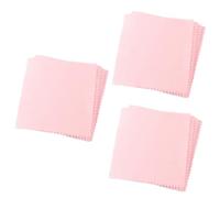 BESPORTBLE 5 Set Panno per La Pulizia dei Gioielli Panni Detergente per Occhiali Panno Occhiali Salviette di Gioielli Salviette per La Pulizia delle Lenti Fibra Superfine Rosa 50 Pezzi*5