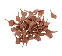 BESPORTBLE 50 Miniature Realistic Beef Steak Ornaments Handcrafted Artificial Fake Meat Props For Dollhouse Photography Office Market Display