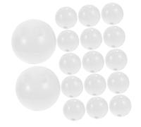 BESPORTBLE 50 Palline Sonaglio in Plastica per Giocattoli, Accessori di Ricambio per Bambole e Cuscini Decorativi, per Festival e Giochi Fai-da-te