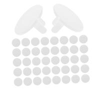 BESPORTBLE 50pezzi Copriprese Di Sicurezza Per Ragazzo Ragazza Ragazza Bianche Protezione Per Prese Elettriche Di Ragazzo Tappi Per Prese Facili Da Installare Per Casa e Ufficio Copertura Per