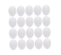 BESPORTBLE 50pezzi Finto Creativo per Piccione Viaggiatore Uova Decorative Divertenti Materiale Sicuro Liscio