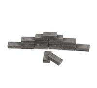 BESPORTBLE 50Pezzi Mattoncini Miniatura per Giardino Accessori da Te per Micro per Decorative e Simulazione Architettonica Sicuri e Lavabili