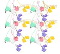 BESPORTBLE 50pezzi Scatola Porta-denti per Ragazzo Ragazza in Plastica Resistente Design Unico Forma di Dente Raccoglitore di Denti da Latte per Conservare Ricordi Speciali e Piccoli Oggetti