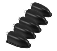 BESPORTBLE 5pezzi Cinghie in Metallo Per Rullante Supporti Per Blocchetti Clip Per Cerchi Accessori Per Batteria Connettori Per Blocchetti Parti Del Blocchetto