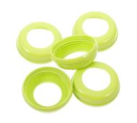 BESPORTBLE 5pezzi Collari Di Ricambio Per Tettarella Collo Anelli Di Ricambio in Plastica Riutilizzabile Per Tettarella Collare Vite Per