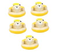 BESPORTBLE 5pezzi Seggiolino Gonfiabile Per Ragazzo Ragazza Poltrona Per Doccia e Bagnetto Sostenitore Per Ragazzo Ragazza Comodo e Portatile Design Antiscivolo Per Addestramento Al Sedere