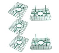 BESPORTBLE 5pezzi Supporti Fragole Quadrati in Verde Supporto Piante Elevato per Coltivazione in Vaso e Terra Telaio Sostegno per Giardino Promuove Circolazione Aria e Protezione Frutti