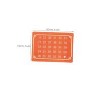BESPORTBLE 5sets Carte Dei Numeri Telepatici Trucchi Per Feste Giocattolo Trucchi Di Lettura Psichica Di Carte Numeriche Per Mentalismo Forniture Per Feste