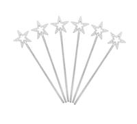 BESPORTBLE 6 Bacchette per Accessori Cosplay per Feste e Halloween Leggere e Facili da Impugnare per Ruoli Fate e Folletti
