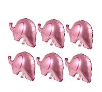 BESPORTBLE 6 Palloncini in Alluminio a Forma per Decorazioni per Compleanno Palloncini Gonfiabili Rosa e Eventi Set 6