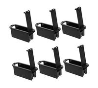 BESPORTBLE 6 Pezzi Custodia Batteria per Pickup Chitarra Attiva Scatola Batteria Resistente con Contatti Anticorrosione per Parti Chitarra Acustica ed Elettrica e Pickup