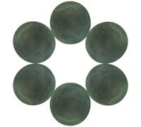 BESPORTBLE 6 Pezzi Mattone di Schiuma Floreale Rotondo Verde per Composizioni di Fiori Artificiali e Freschi Non Assorbe Acqua per Matrimoni e Feste di Compleanno Colore Colore Casuale