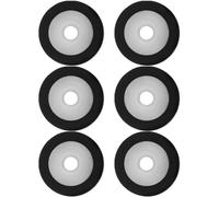 BESPORTBLE 6 pezzi Pulegge con Cuscinetto per Videoregistratori e Lettori Audio Rulli di Pressione Resistenti per Nastri Vhs e Radio Ricambio Professionale e Stabile