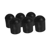 BESPORTBLE 6 pezzi Tappi in Gomma per Perno Coda Violoncello Puntali Antiscivolo Resistenti e Facili da Sostituire Accessori Compatibili per Strumento Musicale Nero