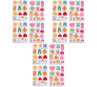 BESPORTBLE 6 Set Etichette per Abbigliamento Classificazione per Adatte per e Facilmente Resistente per Dei e Spazi Compatti