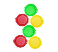 BESPORTBLE 6 Setaccio Sabbia per Spiaggia in Plastica Resistente Kit Portatile per e Filtraggio Sabbia Colori Vivi per e