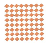 BESPORTBLE 60 Miniature Roof Tiles in Pottery Clay Realistic Dollhouse Tile Roofs For DIY Micro Landscape And Architectural Model Building Creative Crafting