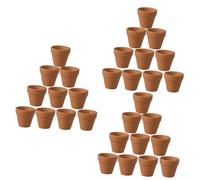 BESPORTBLE 60pezzi Vasi Ceramica Con Foro Per Piante Grasse Decorazione Chic Per Casa e Ufficio Contenitori Per Succulente e Cactus Per Spazi Interni