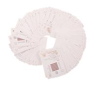 BESPORTBLE 64 Pezzi Carte Divinazione I Ching per Principianti Completo con Guida Antica Cinese Carte Oracolo Yin Yang per Meditazione e Regali di Crescita Personale