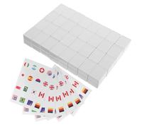 BESPORTBLE 65 Piastrelle Mahjong con Motivo Bandiera Mattoncini per Primaverili Eventi e Ritrovi All Facile e