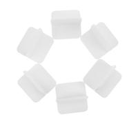 BESPORTBLE 6pezzi Ancoraggi per Mobili Parete senza Trapano Cuscinetti di Fissaggio Antiribaltamento per Libreria e Cassettiera Protezione Invisibile per Ragazzo Ragazza Ragazza Adesivo