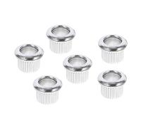 BESPORTBLE 6pezzi Boccole Per Corde Chitarra Vintage Adattatore Bussole in Metallo Ferrule Per Meccaniche Con Diametro Esterno e Interno Compatibili Con Tuner Machine Heads Ricambio Per Corde