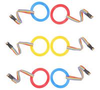 BESPORTBLE 6pezzi Corda Da Passeggio Per Nidi e Scuole Materne Maniglie Anti-smarrimento Per Ragazzo Ragazza Piccola Per Passeggiate All Aperto e Attività Di Gruppo