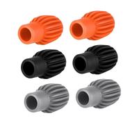 BESPORTBLE 6pezzi Silenziatori Morbidi Per Batteria in Silicone Riduttori Di Rumore Per Bacchette Cuscinetti Silenziosi Per Esercitarsi Le Bacchette Punte Per Controllo Del Suono Delle Access