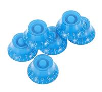 BESPORTBLE 6pezzi Volume Control Knobs For Guitar Acrylic Reliable High Hardness Replacement For Guitar Bass Amplifier Easy Install Secure Fit Potentiometer