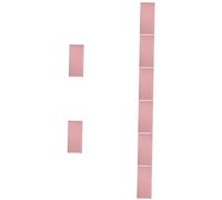 BESPORTBLE 8 Adesivo Parete Anticollisione Adesivi a Parete Della Imbottitura Murale Anti- Casa Rimovibile Cuscino Oh Rosa Pvc