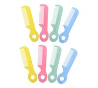 BESPORTBLE 8 Pettini per Ragazzo con Punta in Plastica Spazzola per Sensibile Ragazzo Strumento per Capillare e Rimozione Crosta