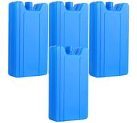 BESPORTBLE 8 Pezzi Contenitore di Ghiaccio Riutilizzabile 400ml in Plastico | Raffreddamento per Bevande e Verdure, Leggero e Portatile, Facile da Riporre nel Congelatore, Uso Pratico