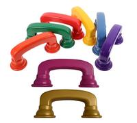 BESPORTBLE 8 pezzi Giocattolo Telefono Ricevitore in Plastica Abs Colorati per Gioco Educativo per Piccoli Telefono Sussurrato per Sviluppo Memoria e Abilità Sensoriali