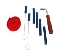BESPORTBLE 8 Pezzi Kit di Accordatura per Pianoforte Professionale con Martello di Accordatura Leva per Pianoforte Blocchi Sonori in Spugna Fermagli in Gomma per Acuti