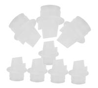 BESPORTBLE 8 Pezzi Kit Valvole Becco a Forma di Papera in Silicone per Tiralatte Elettrico e Manuale Accessori Sicurezza per Allattamento Design Anti-ritorno per Raccolta Latte Materno