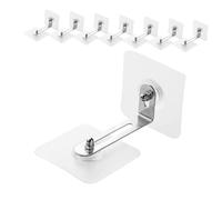 BESPORTBLE 8pezzi Ancoraggi Per Mobili Senza Trapano Adesivi Parete Antiribaltamento Per Armadi Librerie Cassettiere Mensole Sicurezza Dei Ragazzo Ragazza Ragazza