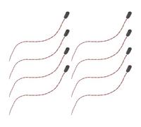 BESPORTBLE 8pezzi Connettore per Cavo Clip per Batteria Connettore con Fibbia Tipo i Alloggiamento in Plastica Rigida Cavo per Progetti Elettronici Fai da Te Scatola di Raccolta