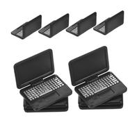 BESPORTBLE 8pezzi Mini Laptop Per Casa Delle Bambole Mini Computer Pieghevoli in Plastica Per Ragazzo Ragazza Gioco Educativo Per Sviluppo Creatività e Apprendimento Tecnologico