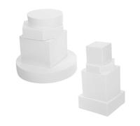 BESPORTBLE 8pezzi Oggetti Di Scena Cubo Per Foto Di Prodotti Accessori Per Fotografia Di Gioielli e Cibo Per Negozi e Scenografie