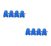 BESPORTBLE 8sets Tappi Per Pilastri Di Trampolino Coperture Plastica Per Terminali Resistente e Facile Da Installare Accessori Per Sicurezza Tappeti Elastici