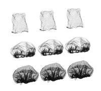 BESPORTBLE 9pezzi Copri Retine Per Realizzate Per Donne Lavorano in Cucine Hotel Indossare Cappelli Per Fabbrica Cappelli in Rete