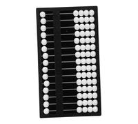 BESPORTBLE Abaco in Plastica Marcature in Braille Strumento Per Apprendimento Della Matematica e Calcolo Per Studenti Principianti Non Vedenti in Classe o Casa