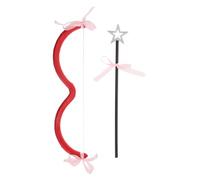 BESPORTBLE Accessori da Costume di Cupido Arco e Frecce, Argento Elegante