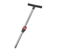 BESPORTBLE Accessori per carrelli passeggio per spingere la maniglia dell'auto impugnatura del vagone del passeggino a sgancio Coller T bar plastica Nero
