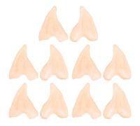 BESPORTBLE Accessorio per Travestimenti Orecchie Finte da Fata 10 Pezzi per Halloween in Materiale Confortevole, Adatto per Adulti, Accessori per Feste e Spettacoli