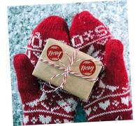 BESPORTBLE Adesivi Natalizi Tematici Etichette Autoadesive per Decorazioni Regali Scrapbooking e Classico Festivo per