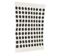 BESPORTBLE Adesivi Oscuranti LED per Occhiali Intelligenti 6mm, Copertura Privacy Totale Autoadesiva Nera, Fogli Blocca Luce Notturna Compatibili Dispositivi Elettronici, Set da 100 Pezzi,