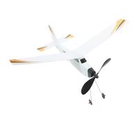 BESPORTBLE Aereo Modellino Polistirolo Arancione con da Esterno per DIY per Costruzione Manuale Sviluppo e Coordinazione Fine