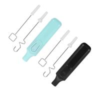 BESPORTBLE Agitatore Elettrico Miscelazione Rapida e Durevole in Plastica Resistente 2 Set Miscelatore Vernice per Pigmenti per Pigmenti Polvere per Pittura Artistica
